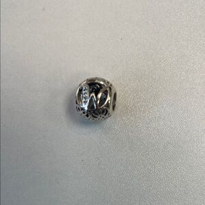 Pandora Silver W charm
